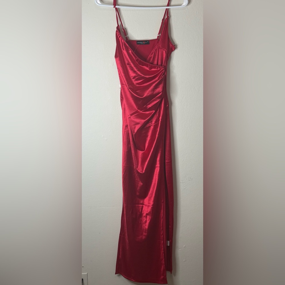 Absolutely One Shoulder Red Dress